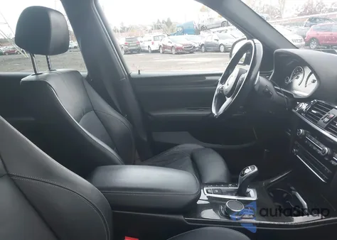 2017 BMW X3 xDrive35I из США, поврежденный, VIN 5UXWX7C35H0U43081